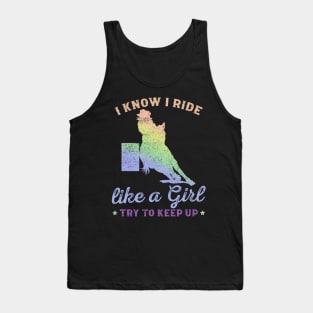 I'm Not Just Her Grandma I'm Also Her Biggest Fan Horseback Tank Top